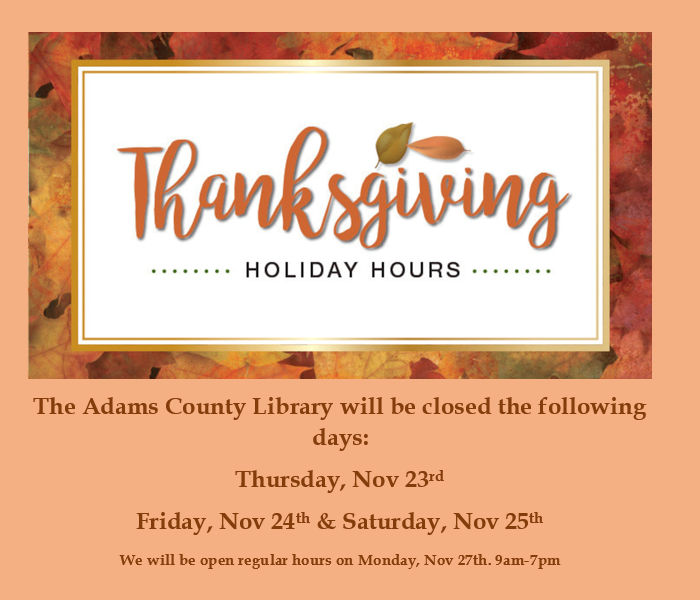 Thanksgiving hours