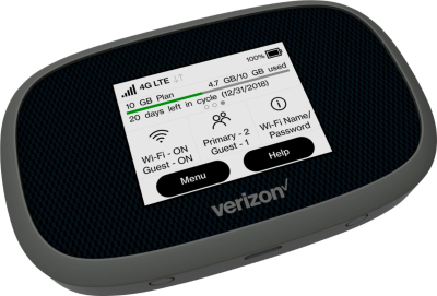 Verizon Hotspot available to check out at Adams County Library