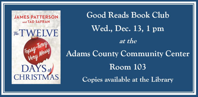 Good Reads Book Club for December
