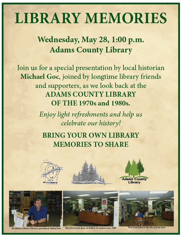 Library Memories talk by Michael Goc Library Memories talk by Michael Goc