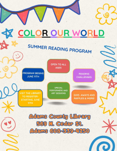 Summer Reading Program